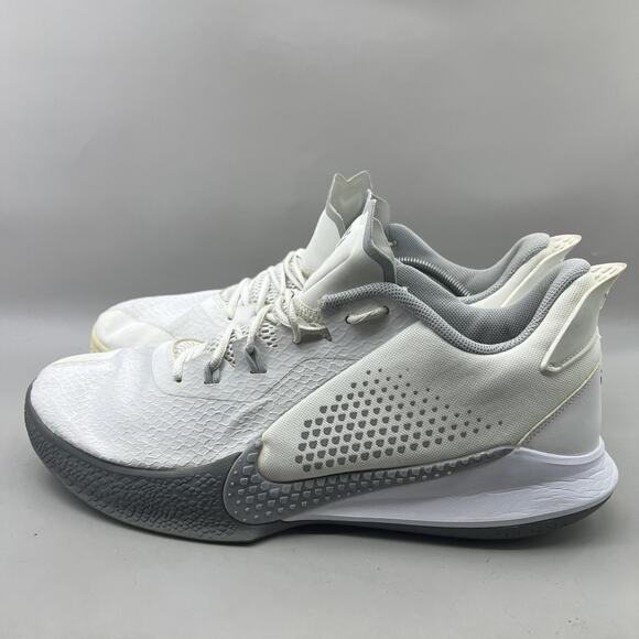 Nike Mamba Fury Basketball Shoes Men Size 15 White Gray Comfort Low Top Sneakers main image 7
